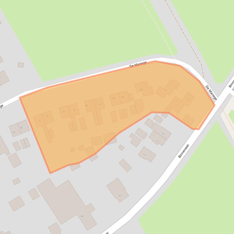 Kaart van postcodegebied 8409JS.