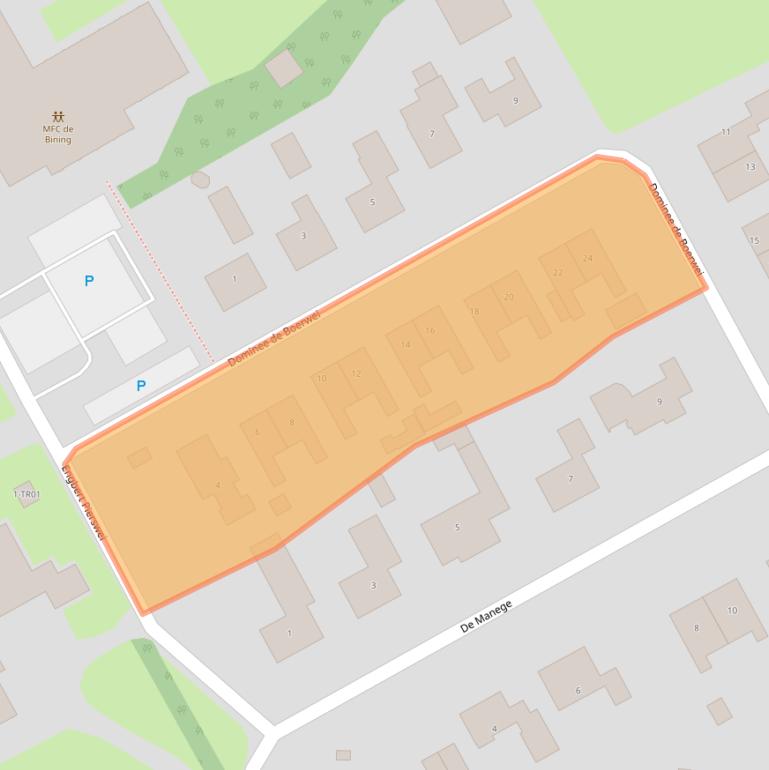 Kaart van postcodegebied 8409JV.