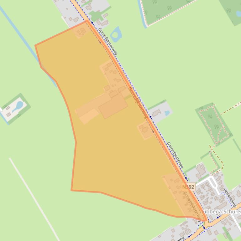 Kaart van postcodegebied 8411KA.