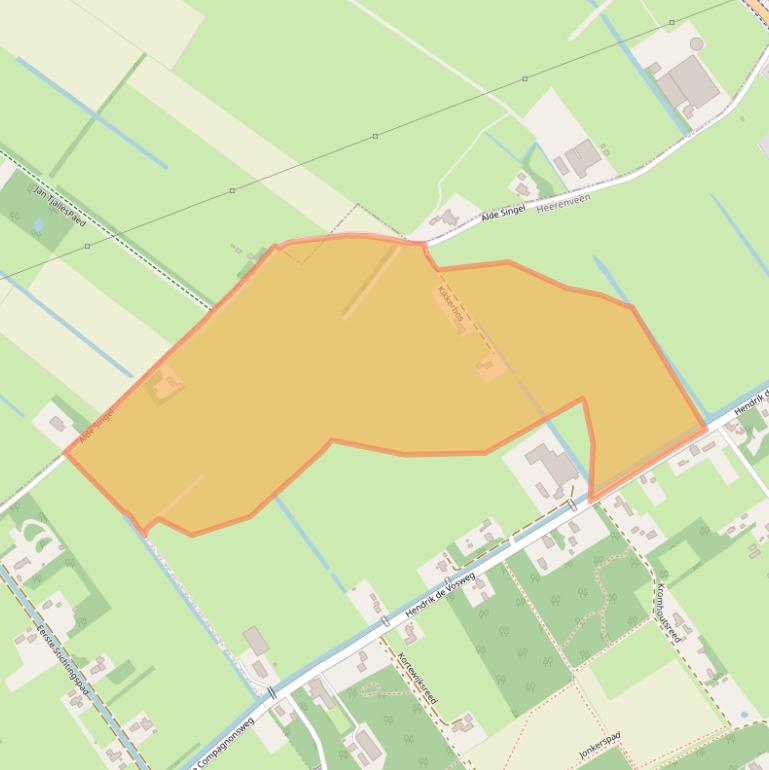 Kaart van postcodegebied 8411ML.