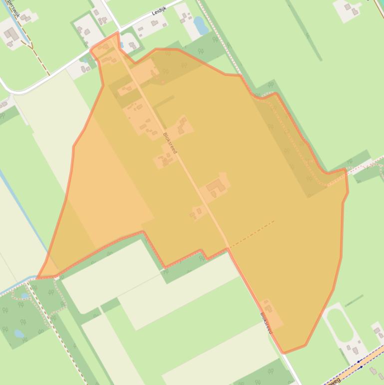 Kaart van postcodegebied 8411WJ.