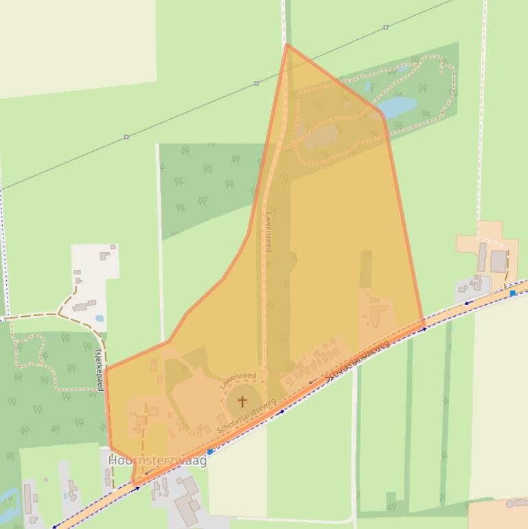 Kaart van postcodegebied 8412SR.