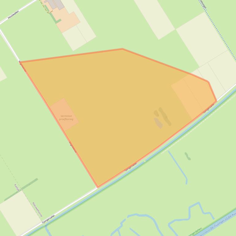 Kaart van postcodegebied 8414ML.