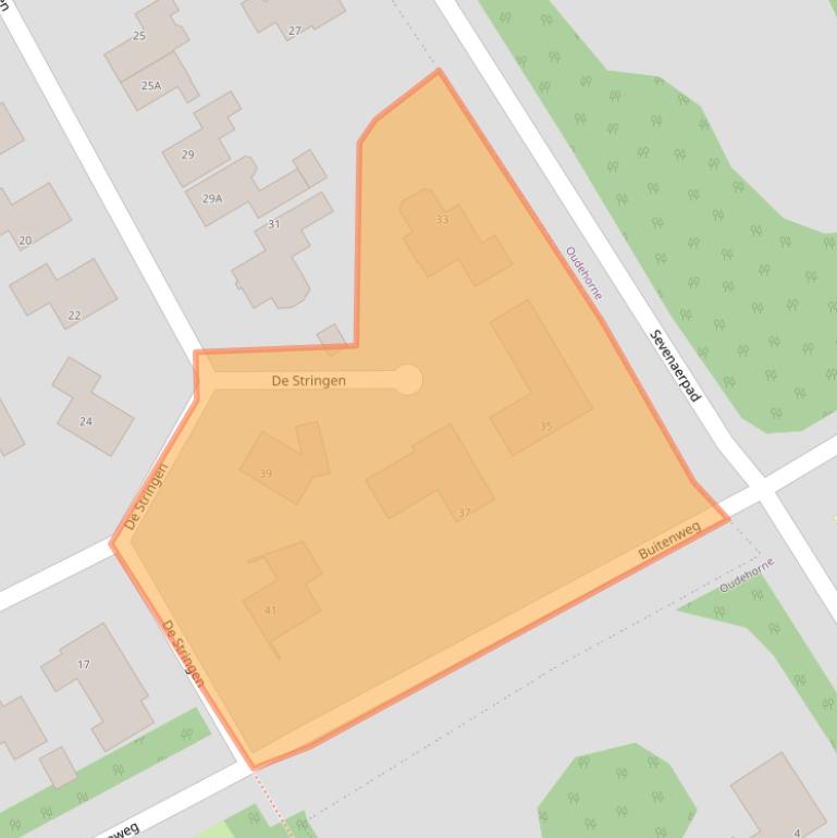 Kaart van postcodegebied 8414MT.