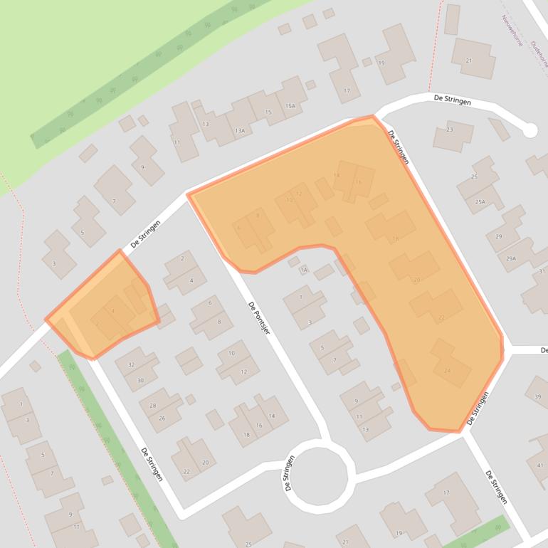 Kaart van postcodegebied 8414MV.