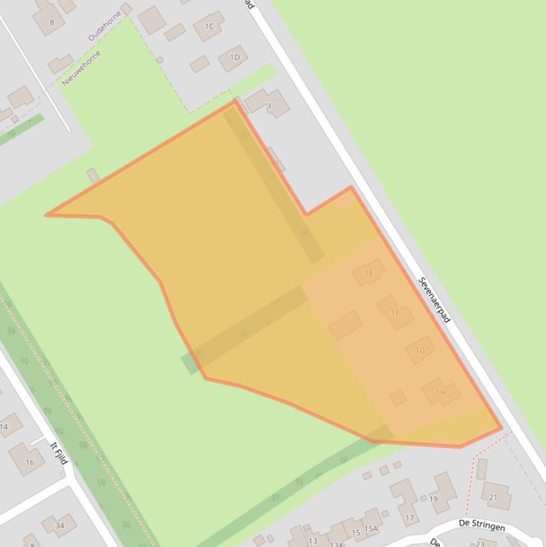 Kaart van postcodegebied 8414RA.