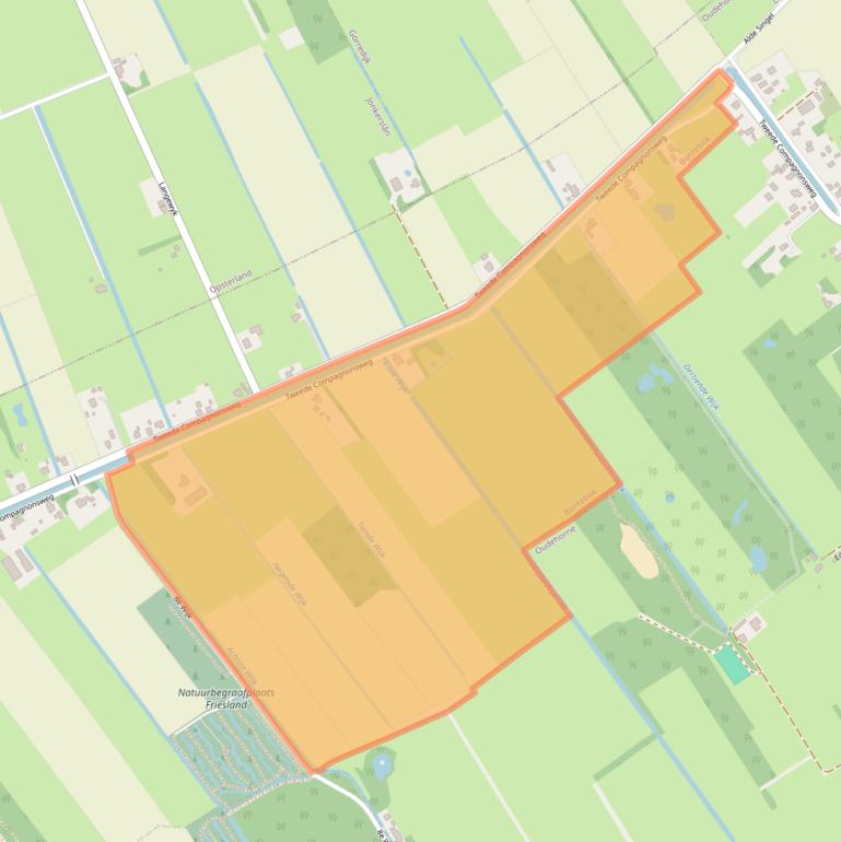 Kaart van postcodegebied 8415AM.