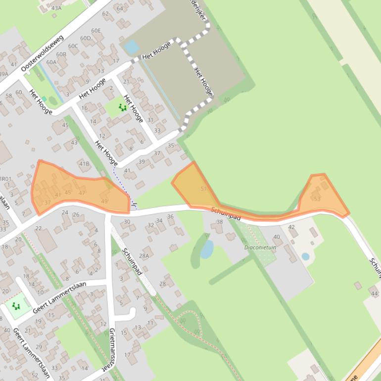 Kaart van postcodegebied 8421PZ.