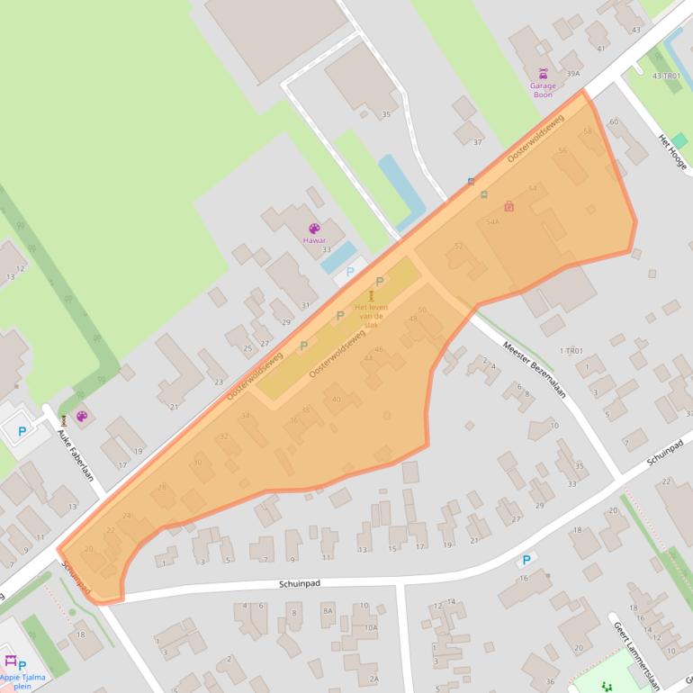 Kaart van postcodegebied 8421RM.