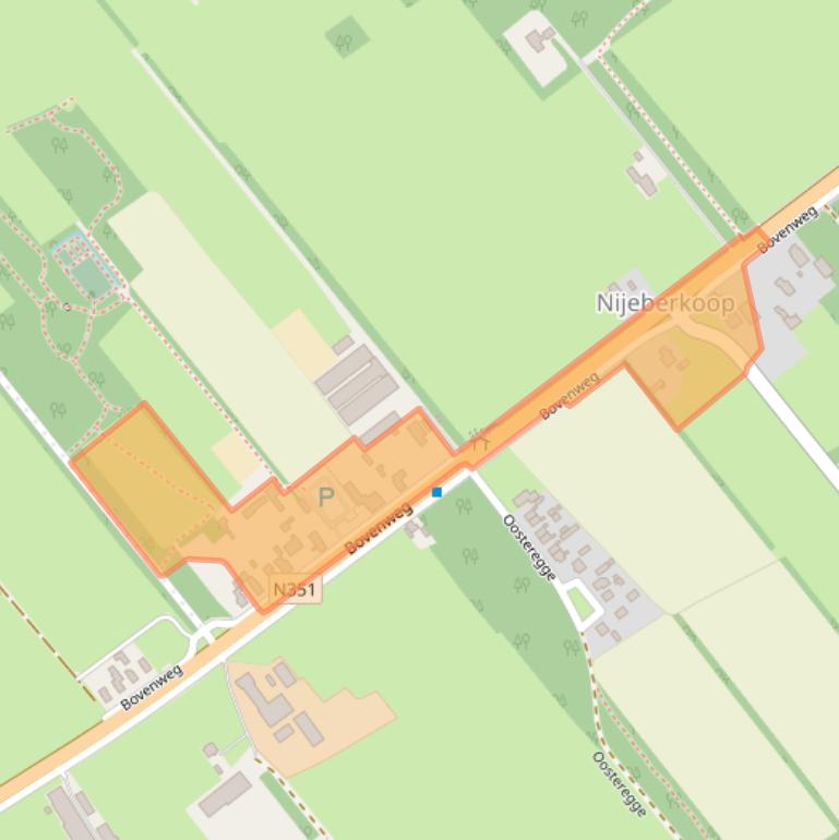 Kaart van postcodegebied 8422DH.