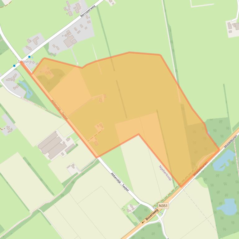 Kaart van postcodegebied 8423VD.