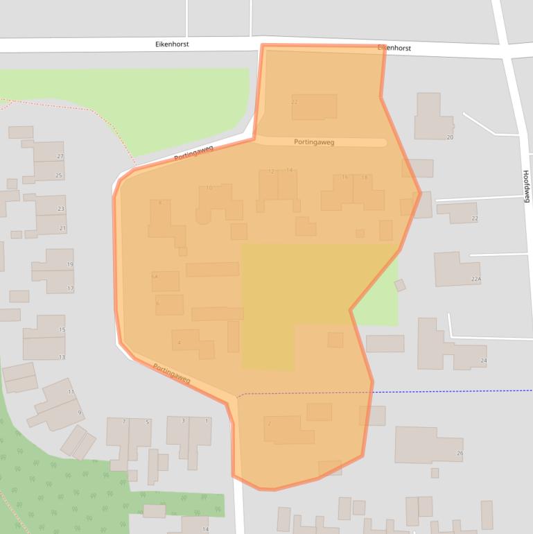 Kaart van postcodegebied 8424PE.