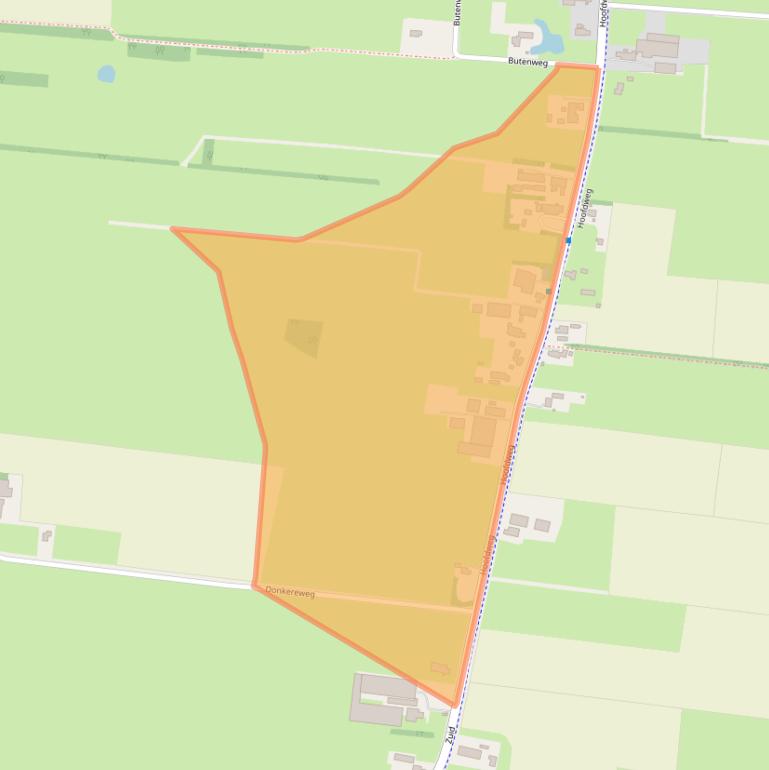 Kaart van postcodegebied 8424PN.