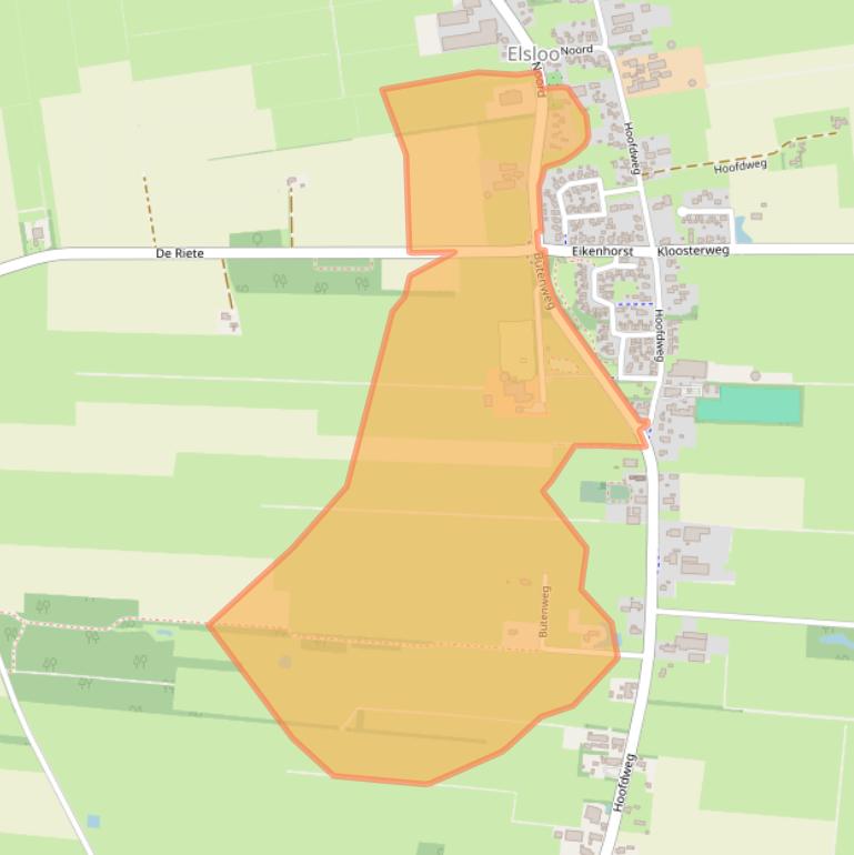 Kaart van postcodegebied 8424PR.