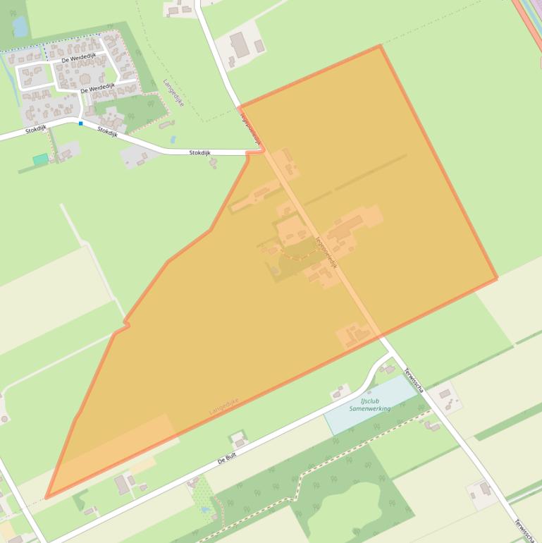 Kaart van postcodegebied 8425SP.