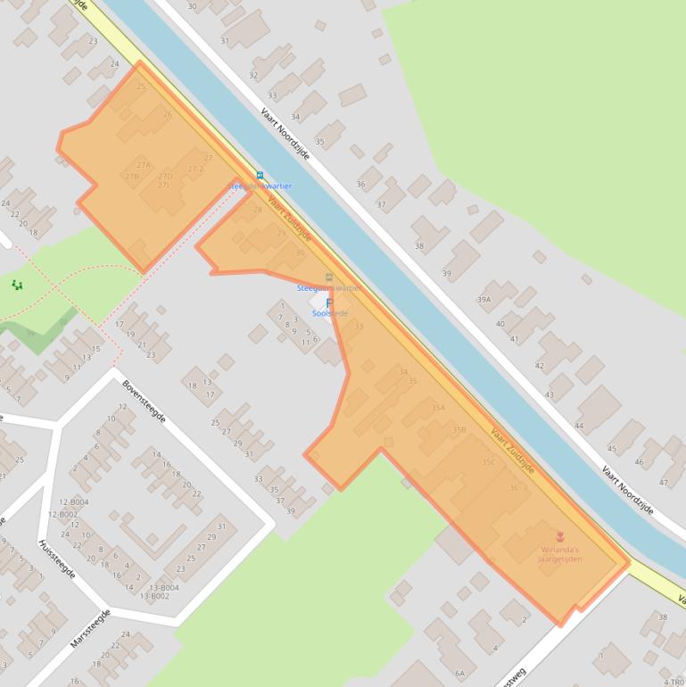 Kaart van postcodegebied 8426AD.