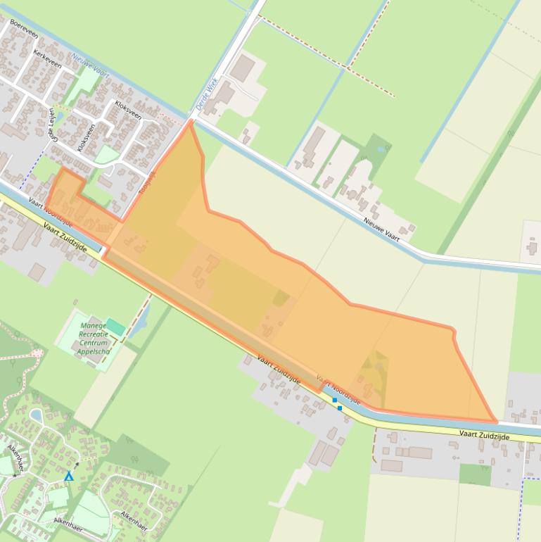 Kaart van postcodegebied 8426AX.