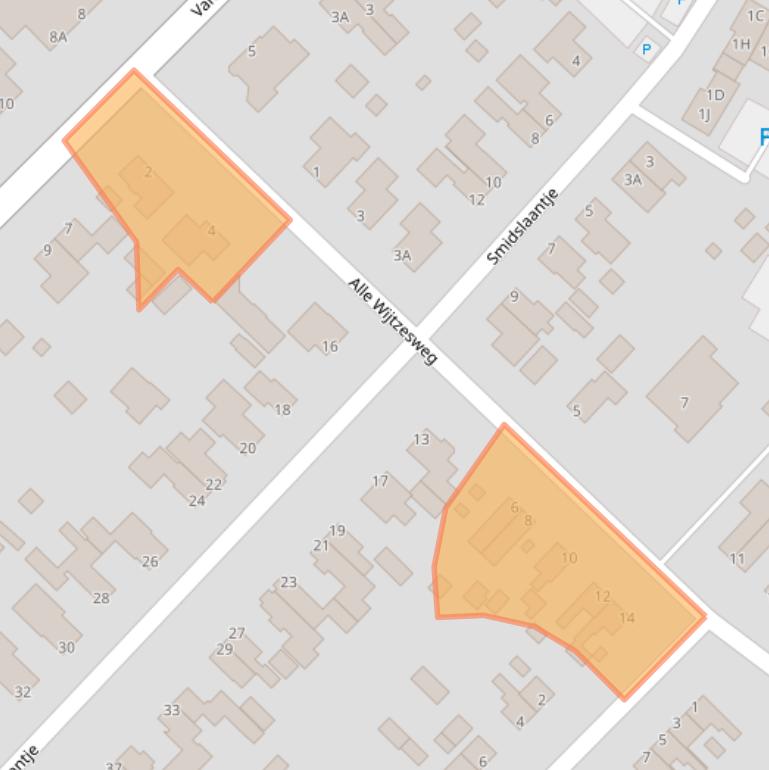 Kaart van postcodegebied 8426CV.