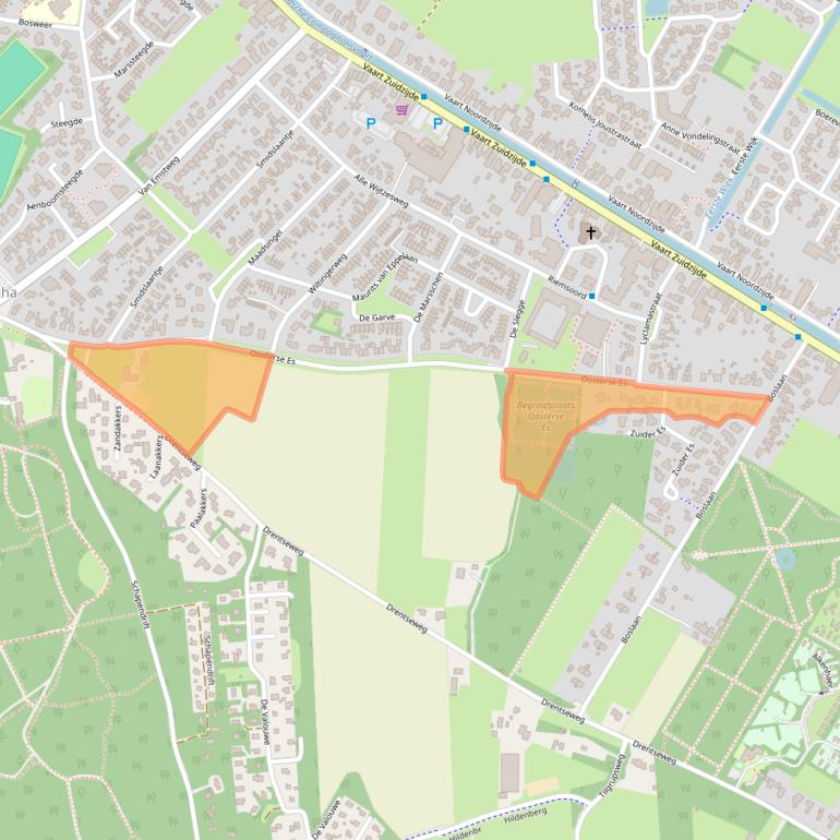 Kaart van postcodegebied 8426EM.