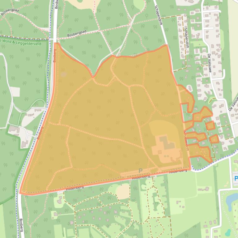 Kaart van postcodegebied 8426GG.