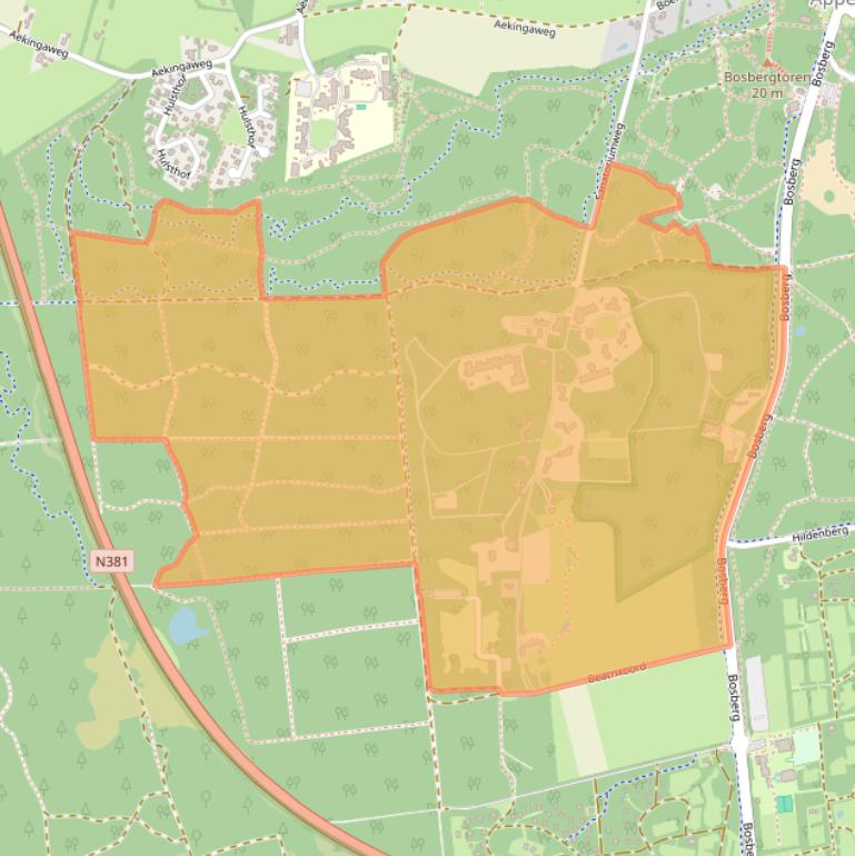 Kaart van postcodegebied 8426GM.