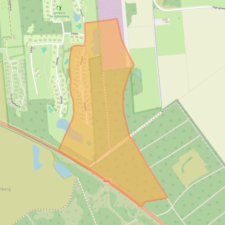 Kaart van postcodegebied 8426ND.