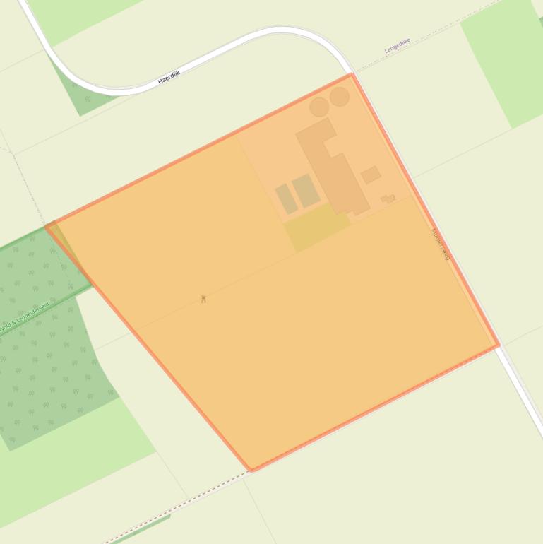 Kaart van postcodegebied 8426SG.