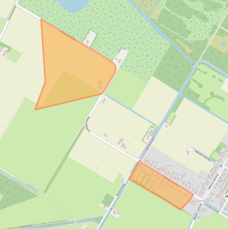 Kaart van postcodegebied 8427RJ.