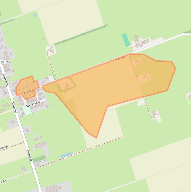 Kaart van postcodegebied 8428HH.