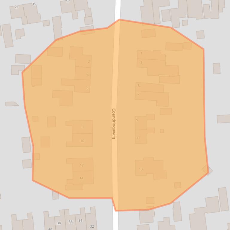 Kaart van postcodegebied 8431AT.