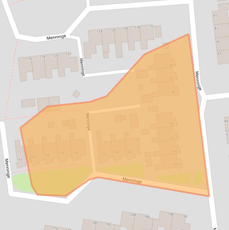Kaart van postcodegebied 8431CJ.