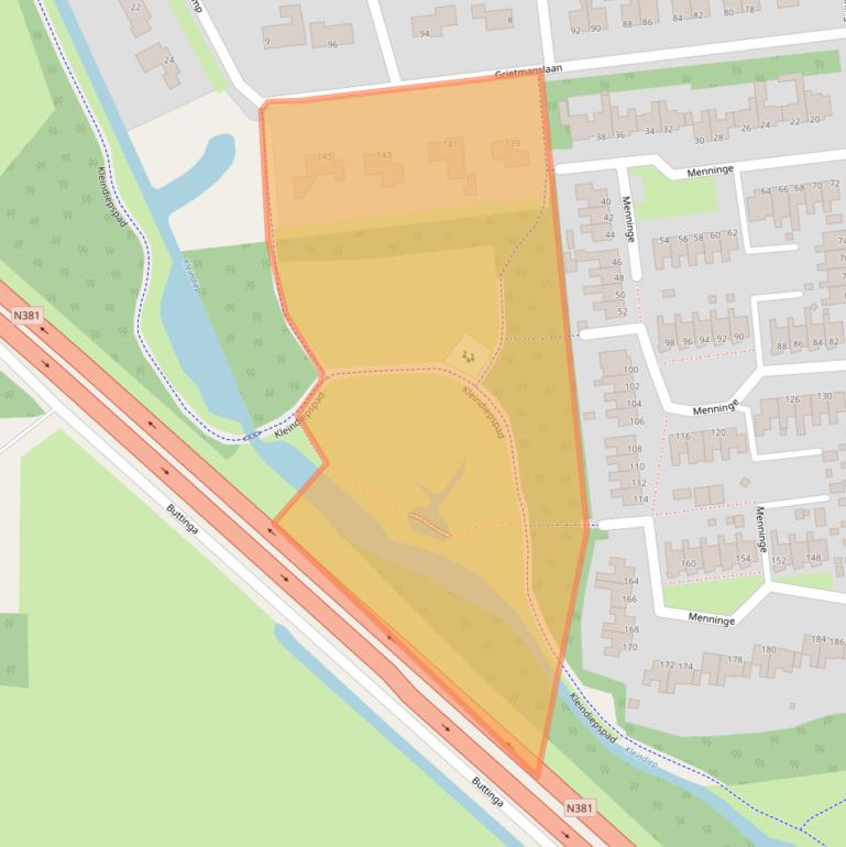 Kaart van postcodegebied 8431CR.