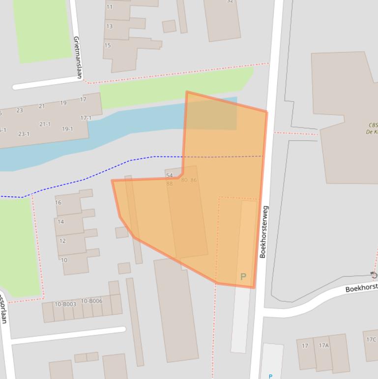 Kaart van postcodegebied 8431DA.