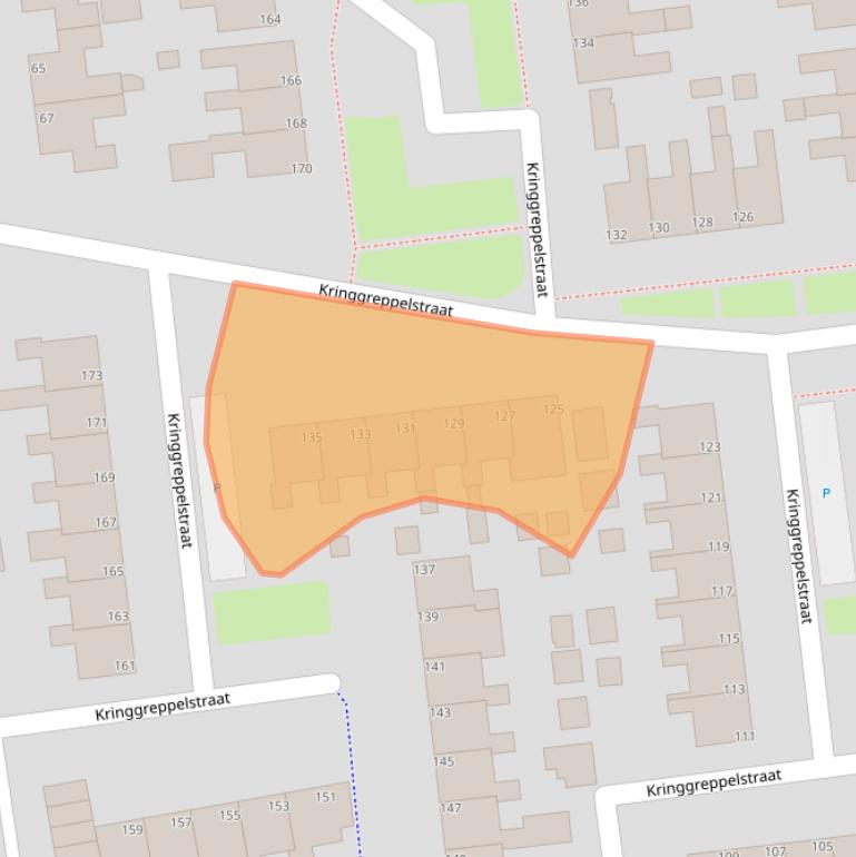 Kaart van postcodegebied 8431DN.