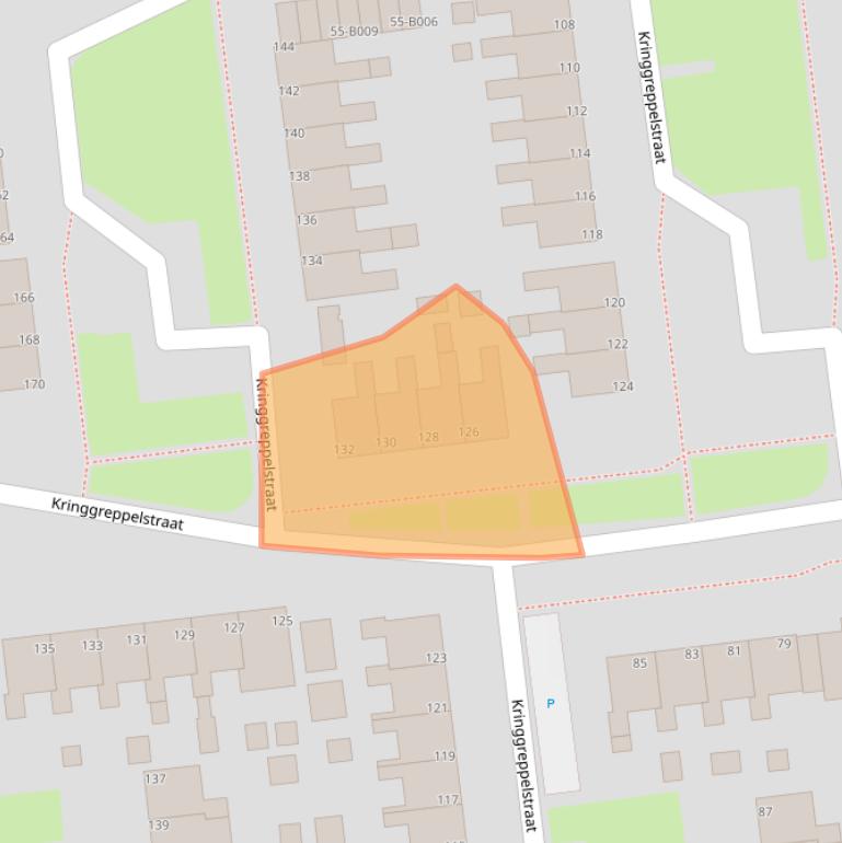 Kaart van postcodegebied 8431DW.