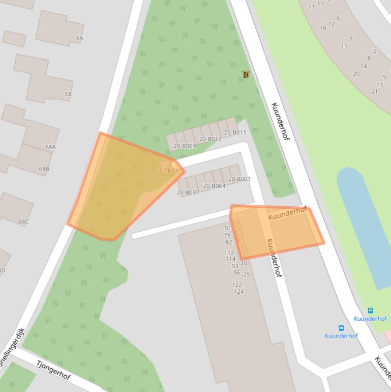 Kaart van postcodegebied 8431DZ.