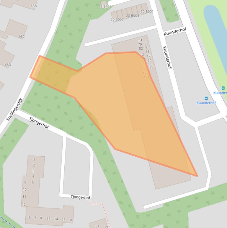 Kaart van postcodegebied 8431EG.