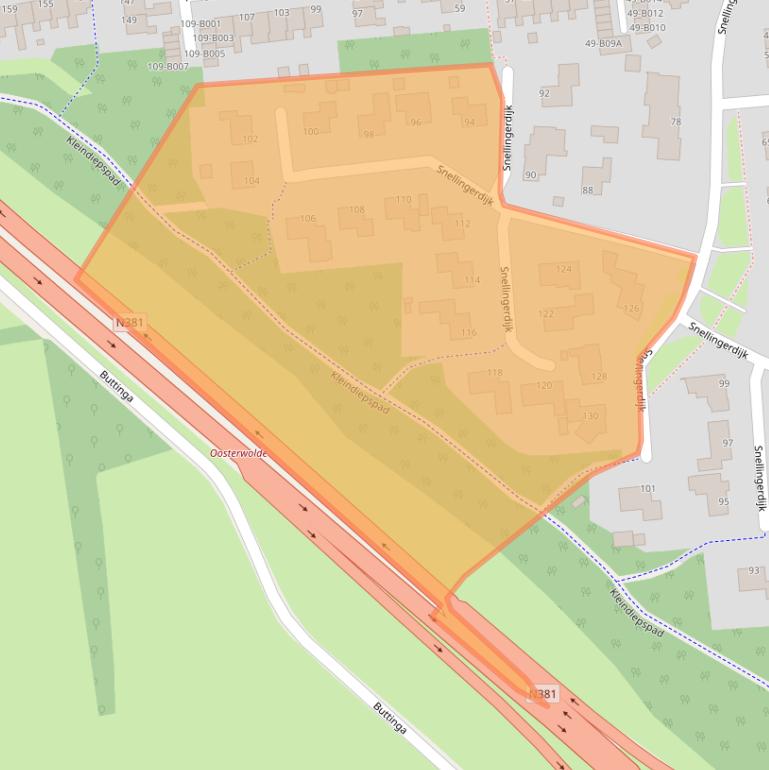 Kaart van postcodegebied 8431ES.