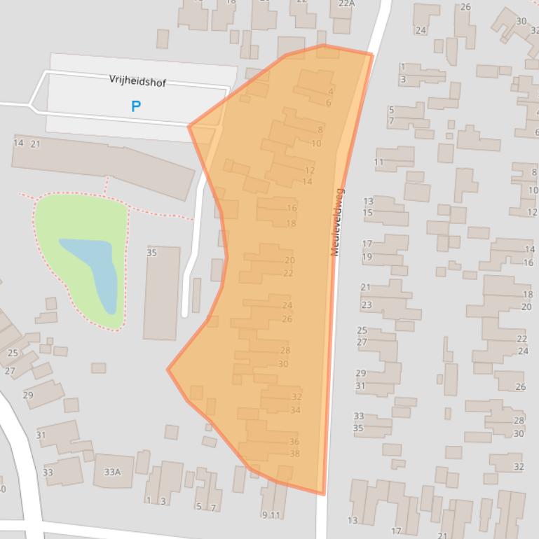 Kaart van postcodegebied 8431GH.