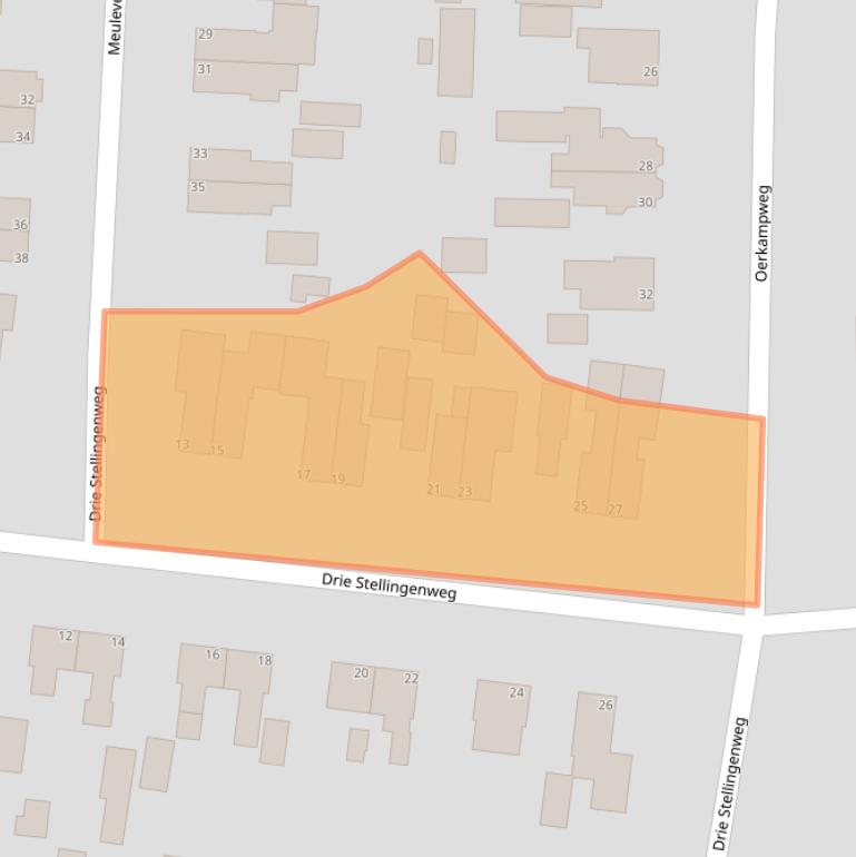 Kaart van postcodegebied 8431GM.