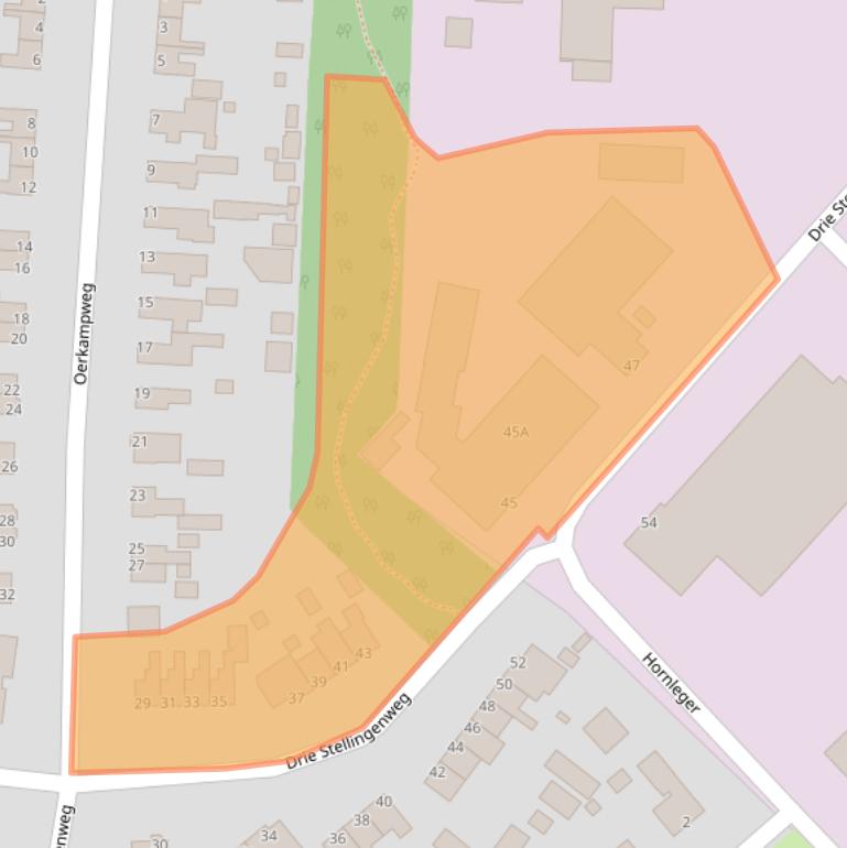 Kaart van postcodegebied 8431GN.