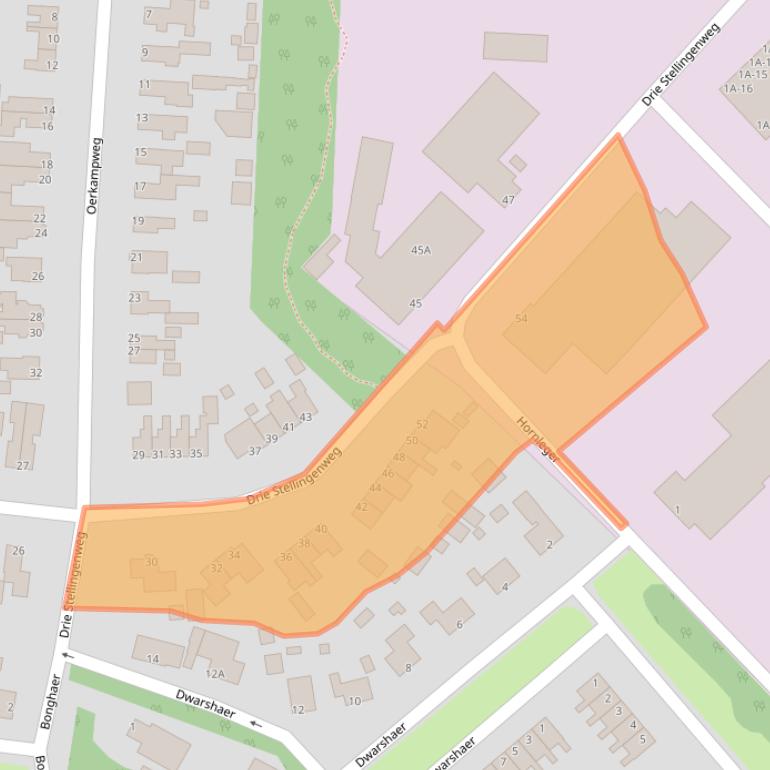 Kaart van postcodegebied 8431GR.