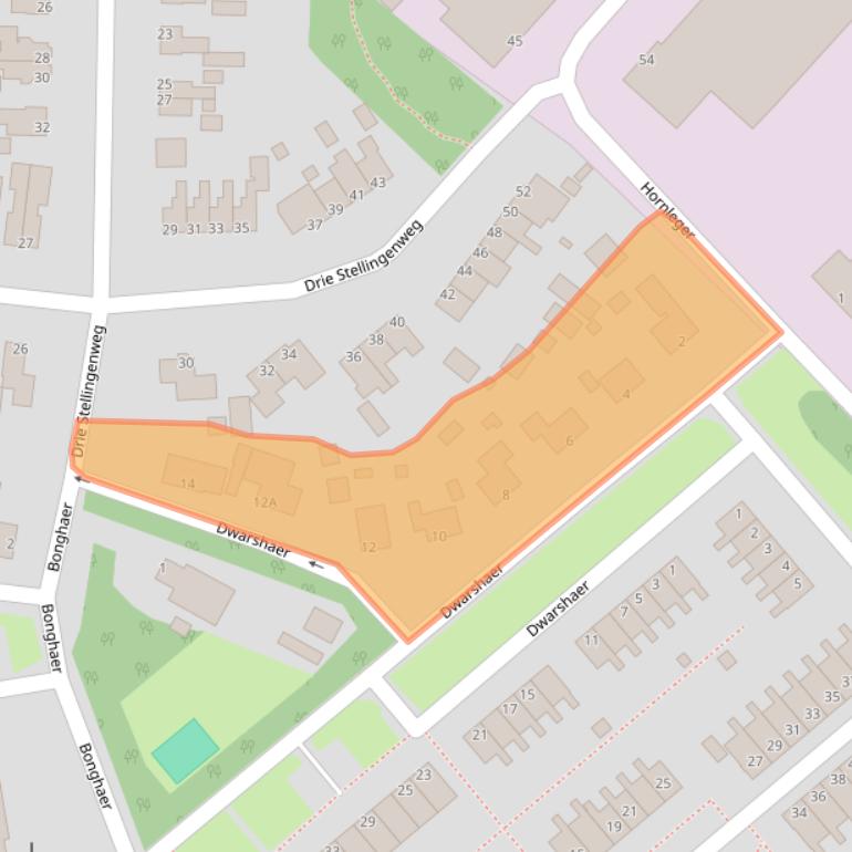 Kaart van postcodegebied 8431GW.