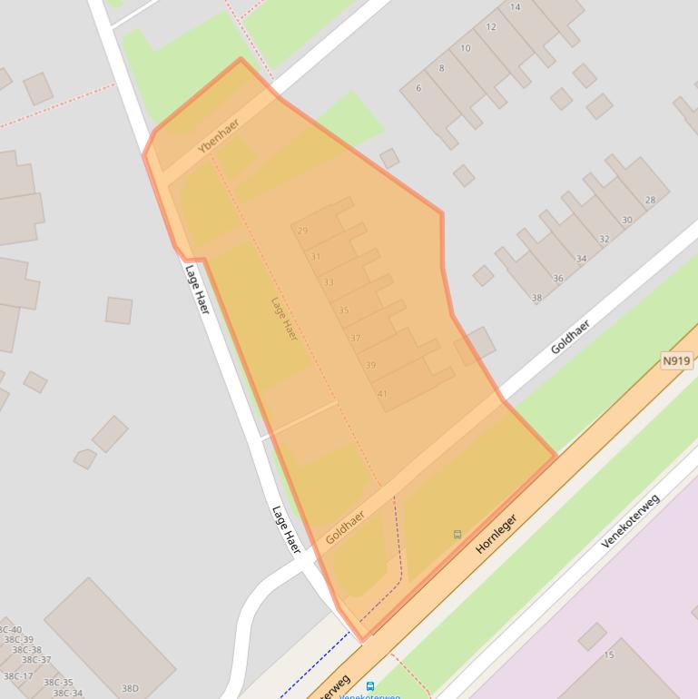 Kaart van postcodegebied 8431GZ.