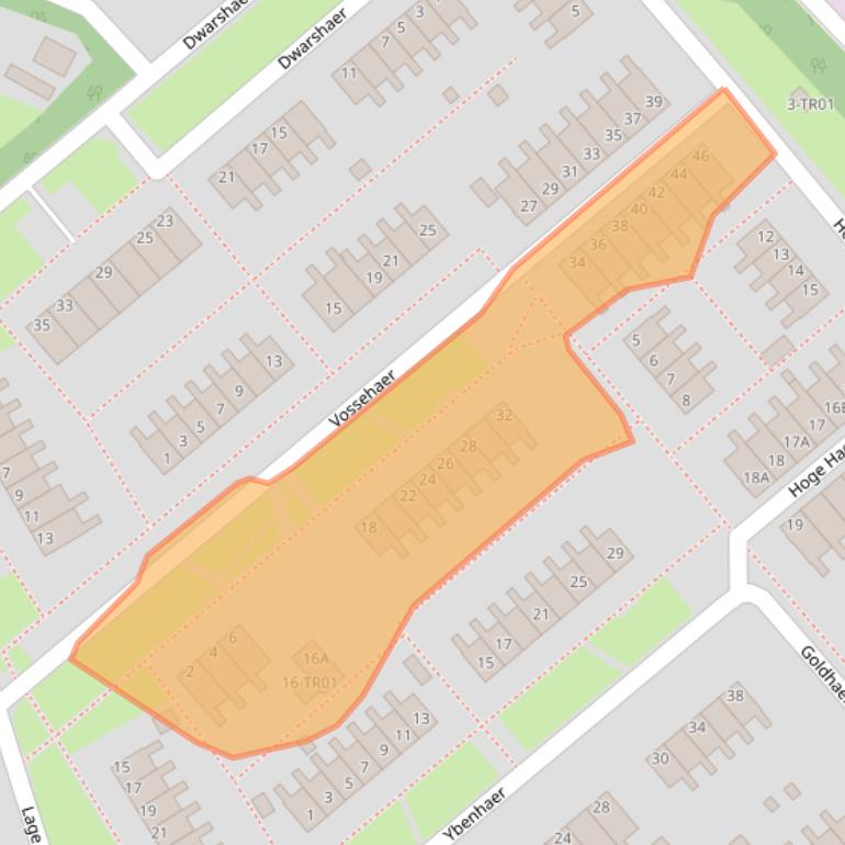 Kaart van postcodegebied 8431HB.