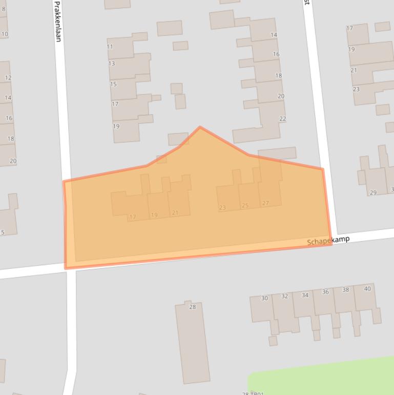 Kaart van postcodegebied 8431HZ.