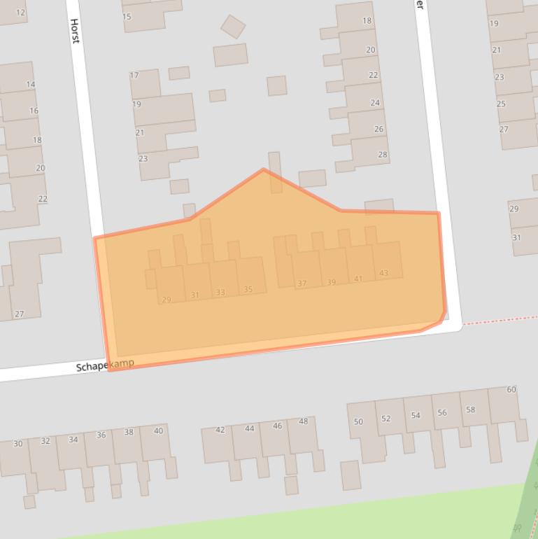 Kaart van postcodegebied 8431JA.