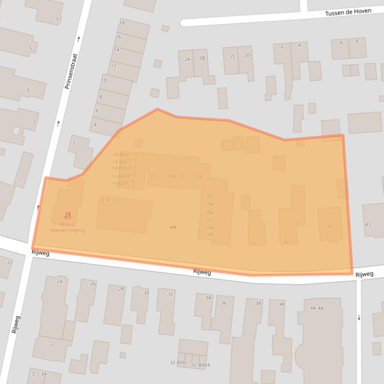 Kaart van postcodegebied 8431KG.