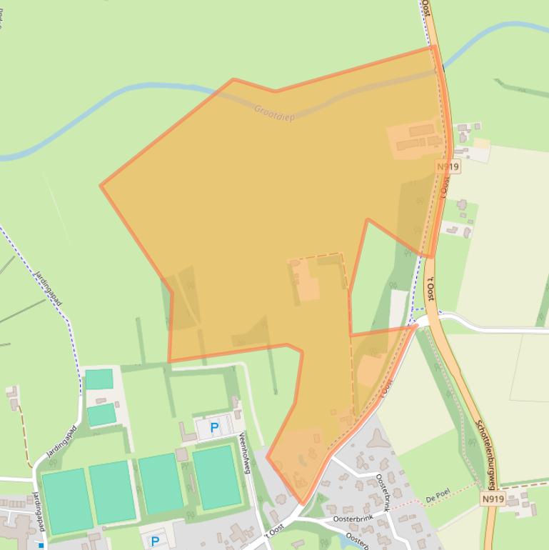 Kaart van postcodegebied 8431LH.