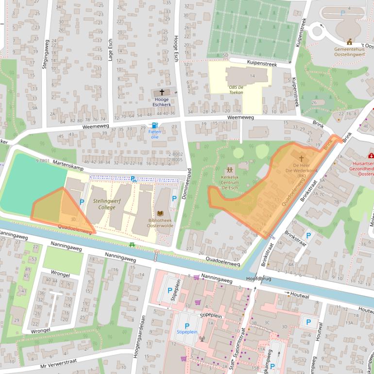 Kaart van postcodegebied 8431LM.